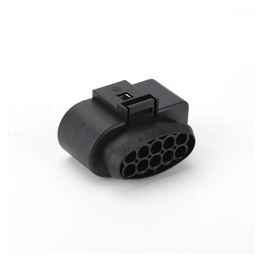 10-poliger wasserdichter Auto-Stecker, Auto-Elektro-Halogen-Scheinwerfer-Stecker, Lampenanschluss 1J0973835 1J0973735 für VW Audi Magotan