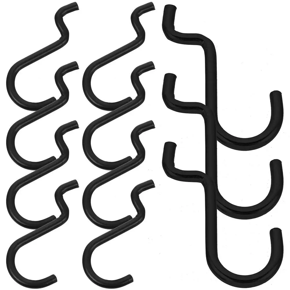 

24 PCS Iron Wire Hook Heavy Duty Pegboard Hooks for Pegboards J Hanging