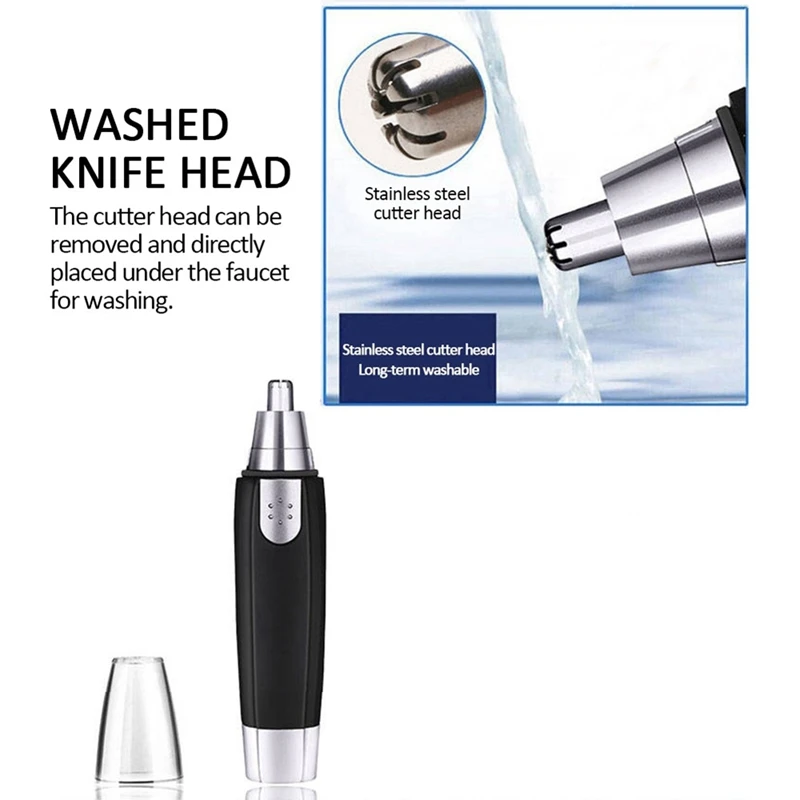 Electric Nose Hair Trimmer Ear Neck Eyebrow Trimmer Shaver Men Clean Trimmer Razors