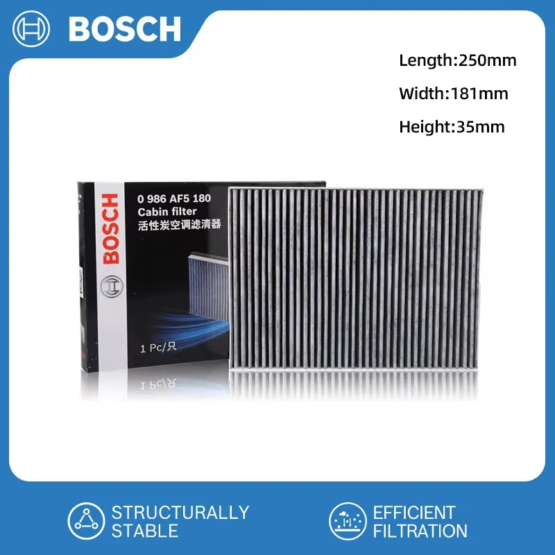 BOSCH For NISSAN Renault X-TRAIL Car Air Filter Air Conditioner Cabin Filter with Activated Carbon Replacement 27277-4BU0A