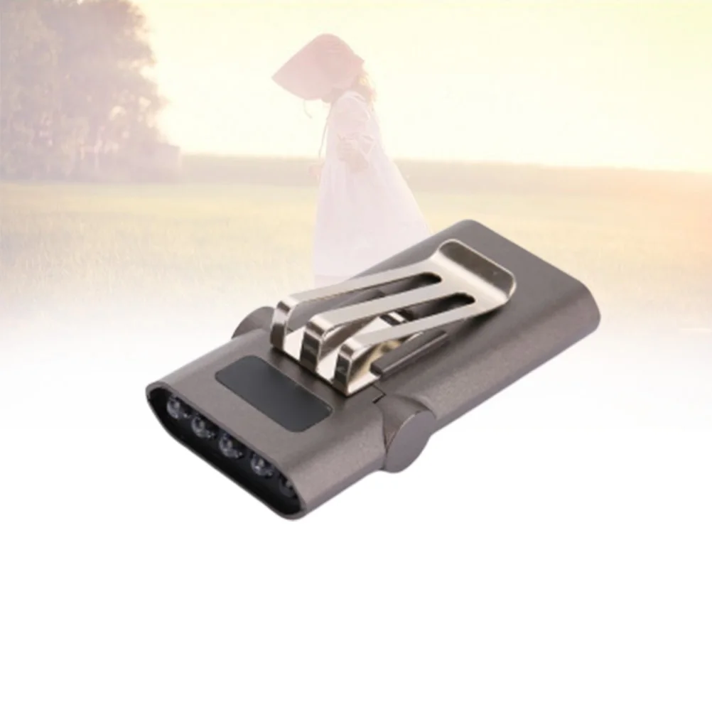 كليب على قبعة LED كشافات قابل للتعديل 0-60 درجة مصباح الصيد القابل لإعادة الشحن 3 طرق مدة طويلة LED كشافات مصباح الصيد