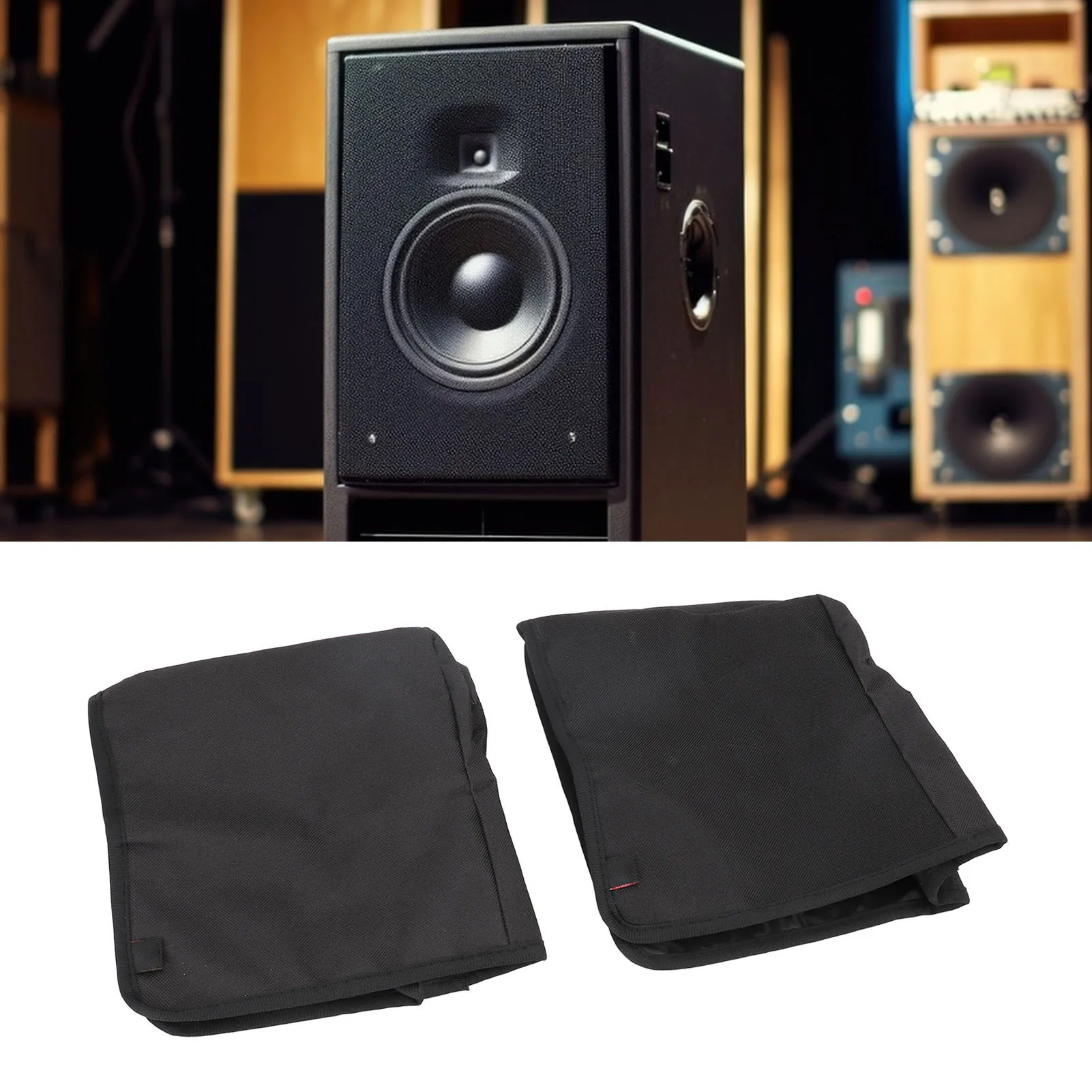 2 fundas protectoras para altavoces Eris E3.5 E4.5, cubierta protectora de tela de nailon, cubierta antipolvo para altavoces a prueba de lluvia