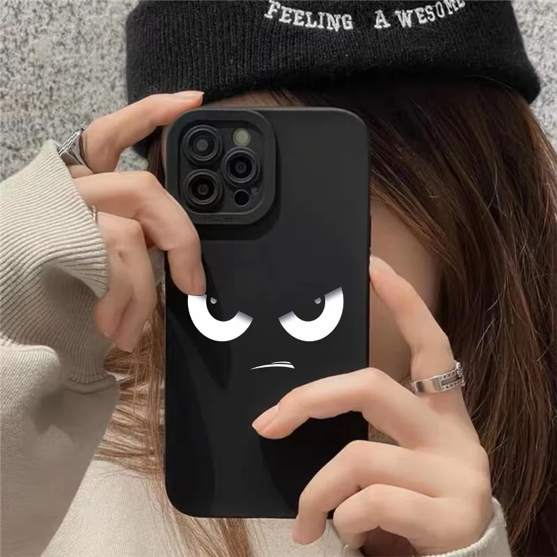 Dont Touch My Angry Cartoon Protective Phone Case Cover for iPhone 15 14 13 12 11 Pro Max XR 7 Plus Case Gift for Boys Son