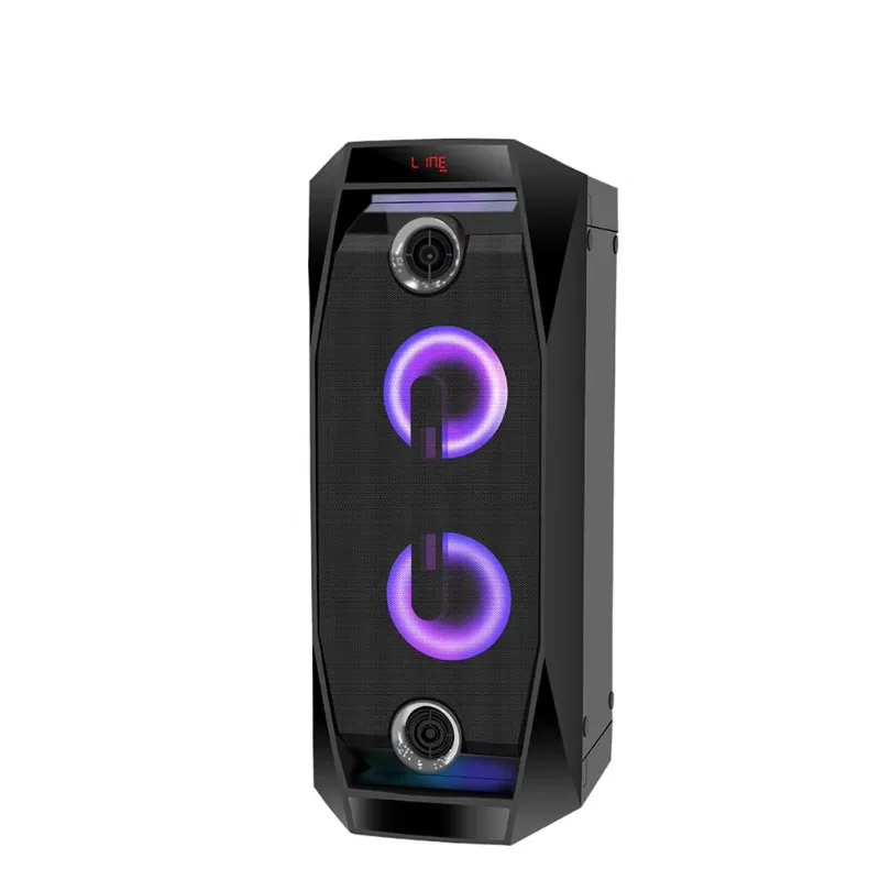 8 Inch Portable Bluetooth Boombox Wireless Karaoke Speaker Heavy Bass Stereo Sound Outdoor Party Audio Equipment