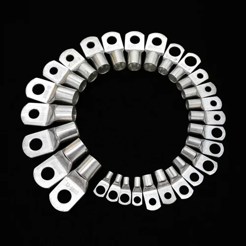 Terminal de punta de cable tipo SC SC6 SC10 SC16 SC25 SC35, terminales de bloque de batería de cobre desnudo, agujero ID6/8/10/12mm, conector de cable de engarce