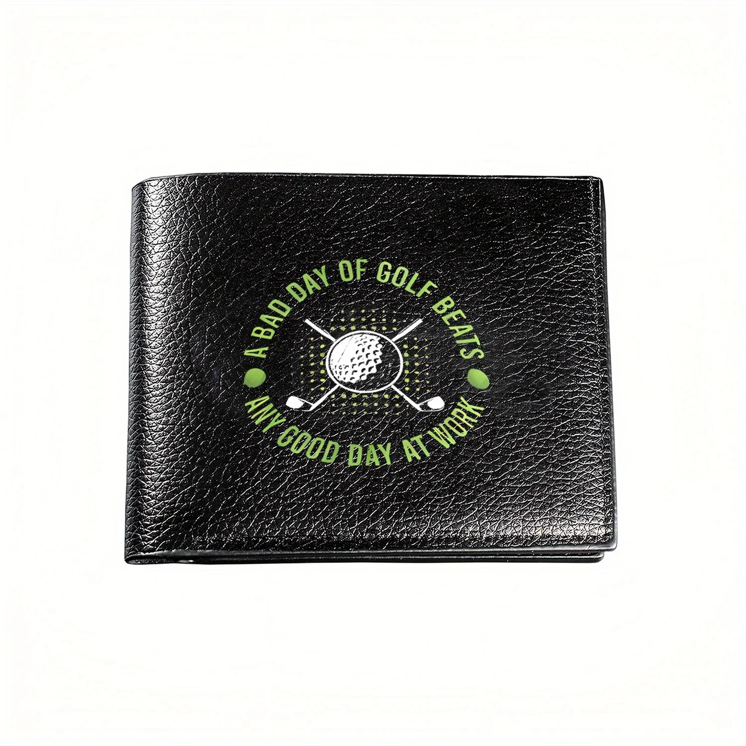 

A Bad Day of Golf Beats Any Good Day at Work Business Mens Casual Elegant Simple Practical Quality Wallet Stylish Printing Graph