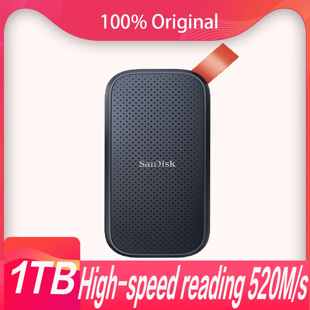 Disque Dur Externe Extreme Portable E30 SSD 480 go, 1 to, 800 mumental, USB 3.2 Type-C, 2 to, pour Ordinateur Portable