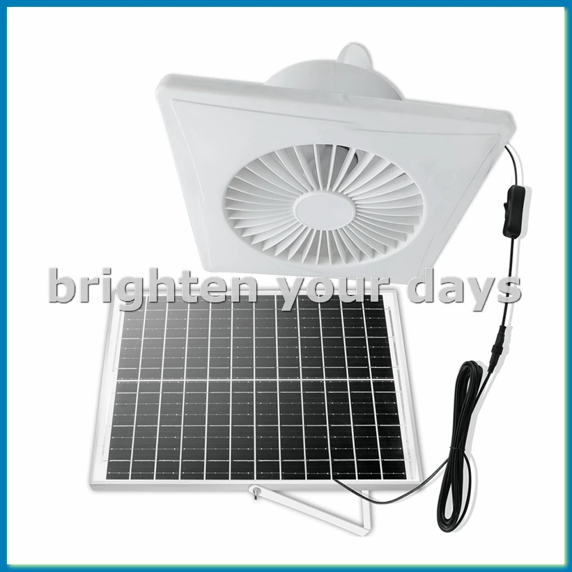 

Вентиляция 6-дюймовый высокоскоростной бесшумный вентилятор на солнечной батарее с панельным навесом мощностью 8 Вт Солнечный вытяжной вентилятор для куриных курильщиков, тетрадей, сараев B-ABFT