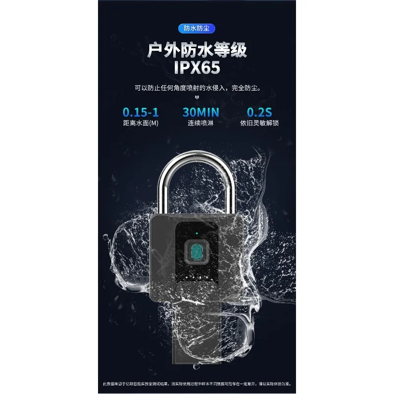 Smart password padlock, one key to open multiple locks, remote authorization Bluetooth electronic lock