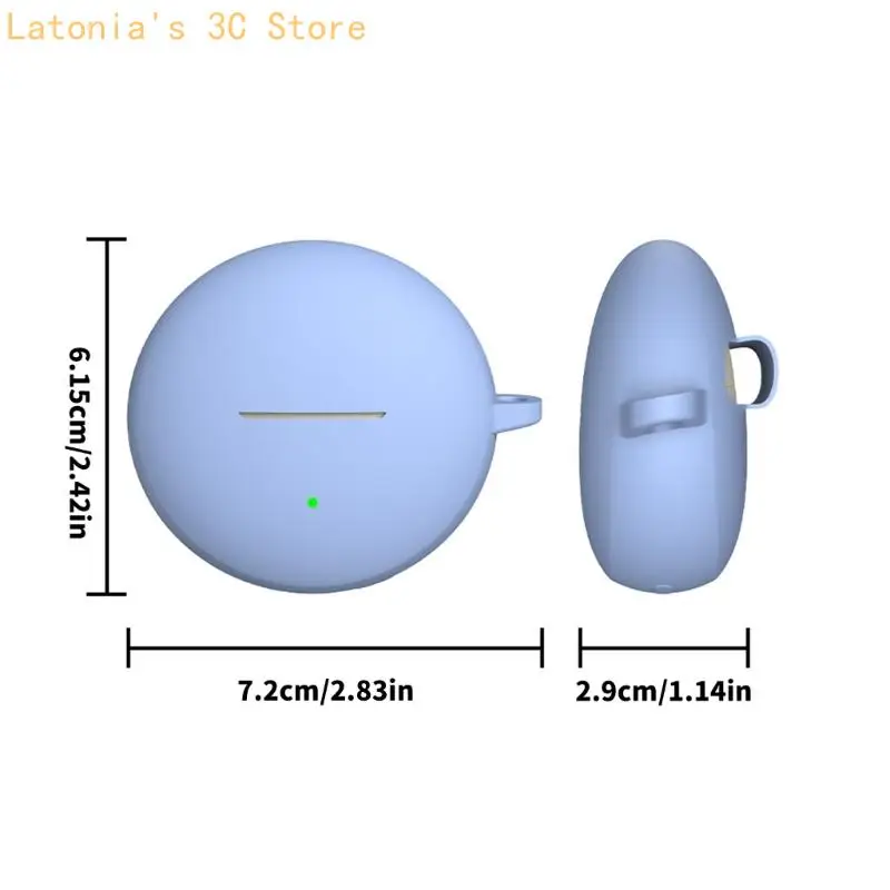 Premium Silikon Haut Fall Für Clip2 Bluetooth-Kompatibel Kopfhörer Ladegeräte Box Schutzhülle X3UB – Detail 6