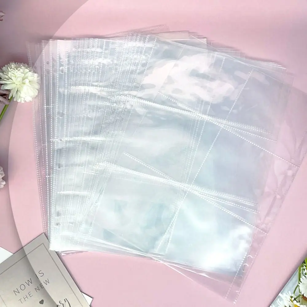 Card Sleeve Multiple Pockets A4 Kpop Photocard Binder PP DIY Photo Album Refill Pages Transparent Photo Album Sleeves view 5