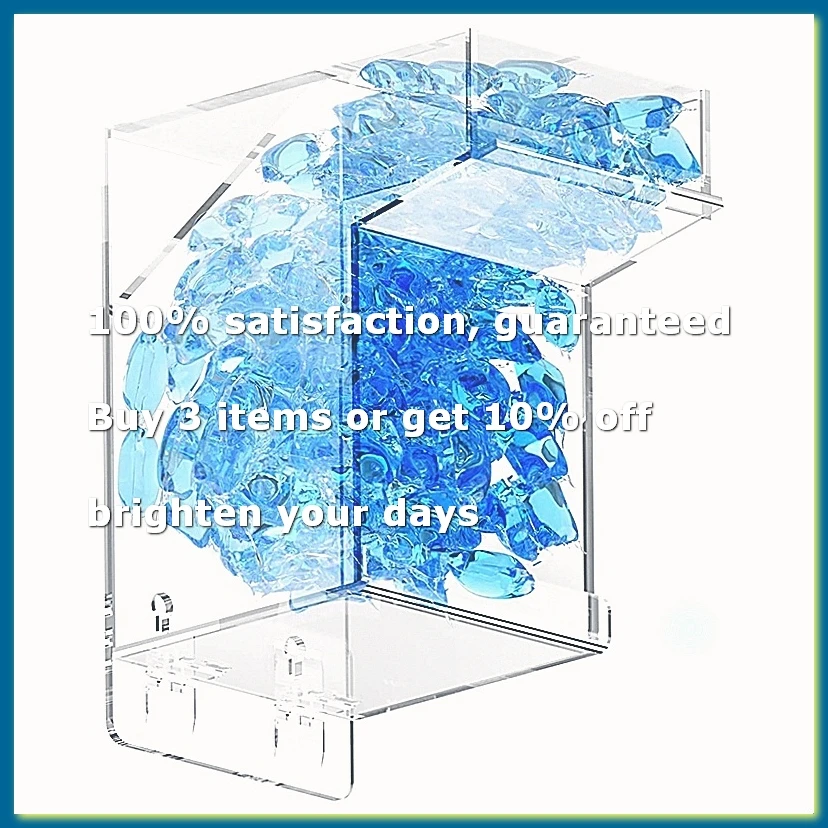 ●Laundry Pods Container, Acrylic Laundry Detergent Container Dishwasher Pods Container,Powder Laundry Detergent Container-ABFB