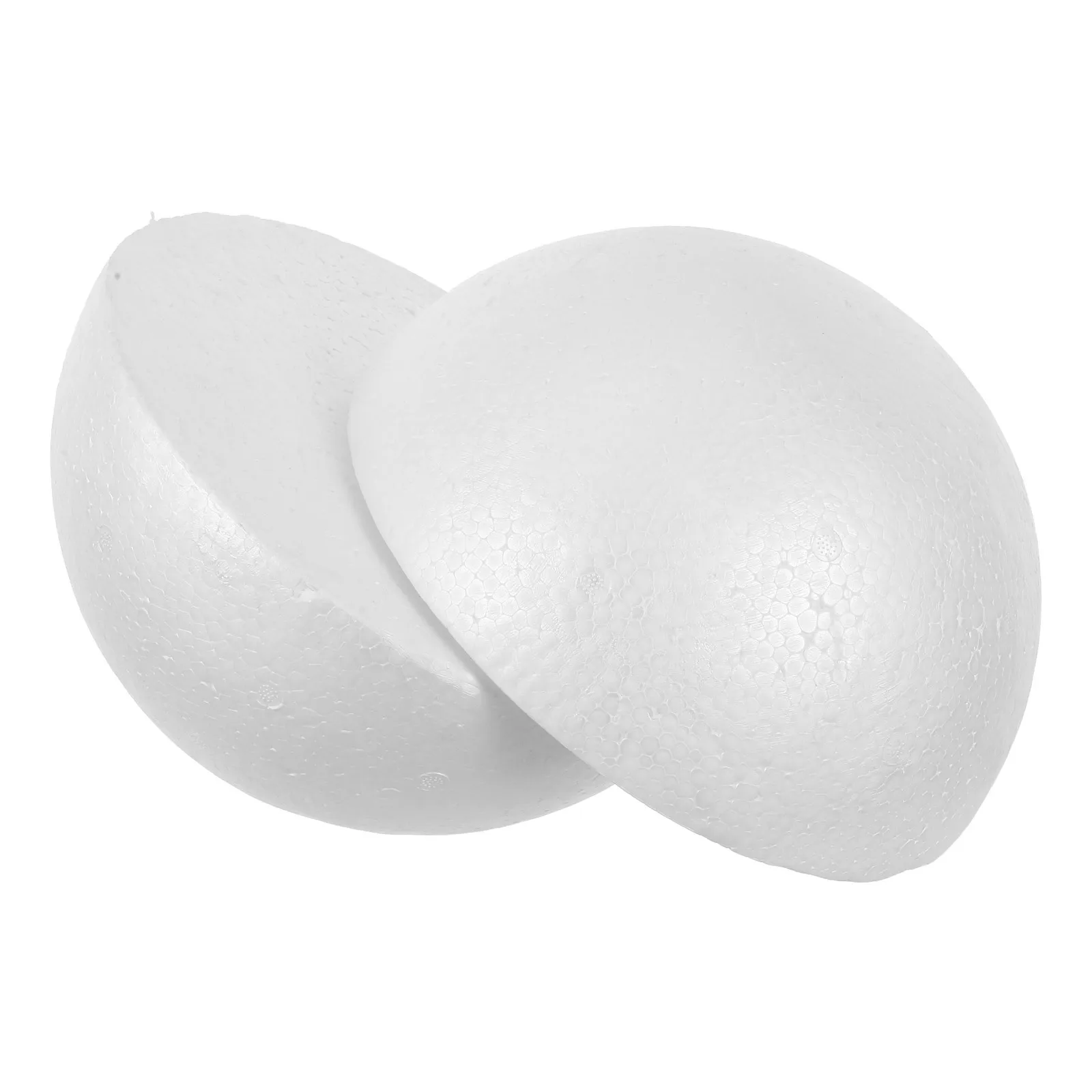 

2pcs Foam Half Sphere 10Cm White Craft Balls For Diy Wedding Flower Arrangements Table Centerpieces Art Projects Polystyrene