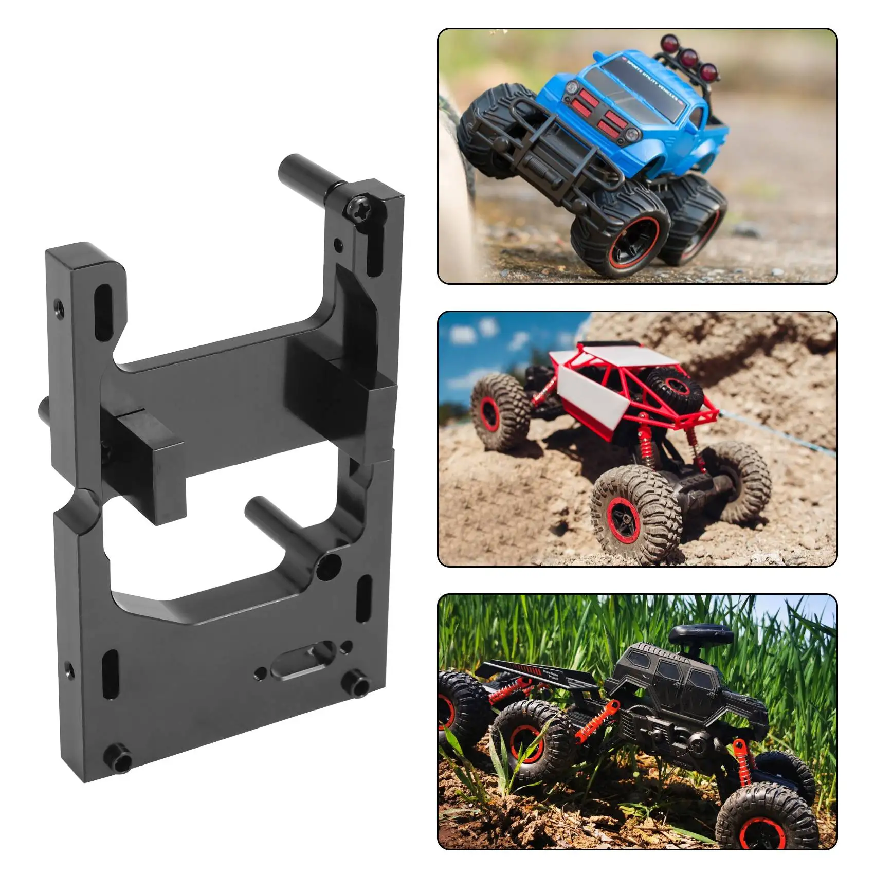 B49B-Rc Car Servo Mounting Bracket For Wpl B14 B24 C14 Mn D90 D99S Mn45