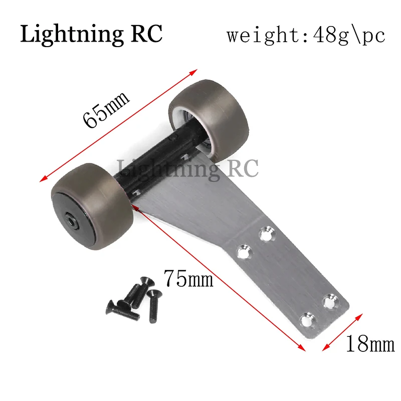 Metal Wheelie Bar for Arrma 1/18 Granite Grom Typhon GROM RC Car Upgrade Parts Accessories