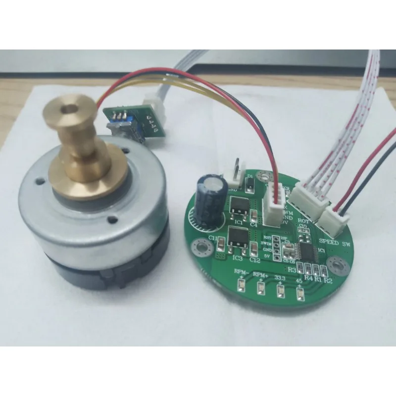 for External Vinyl Tape Recorder Motor Speed Controller Driver with Brushes