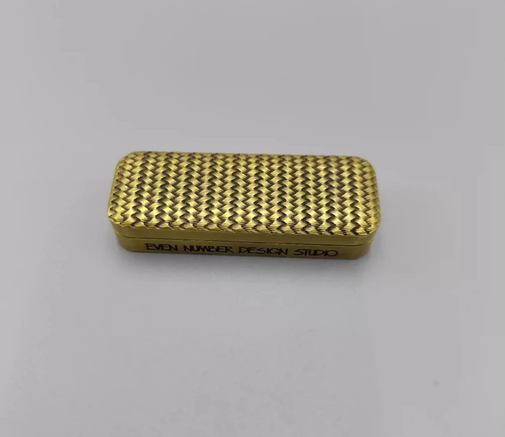 Gebrauchte EDC Messing Croaker Fidget Slider Dekompressionsspielzeug