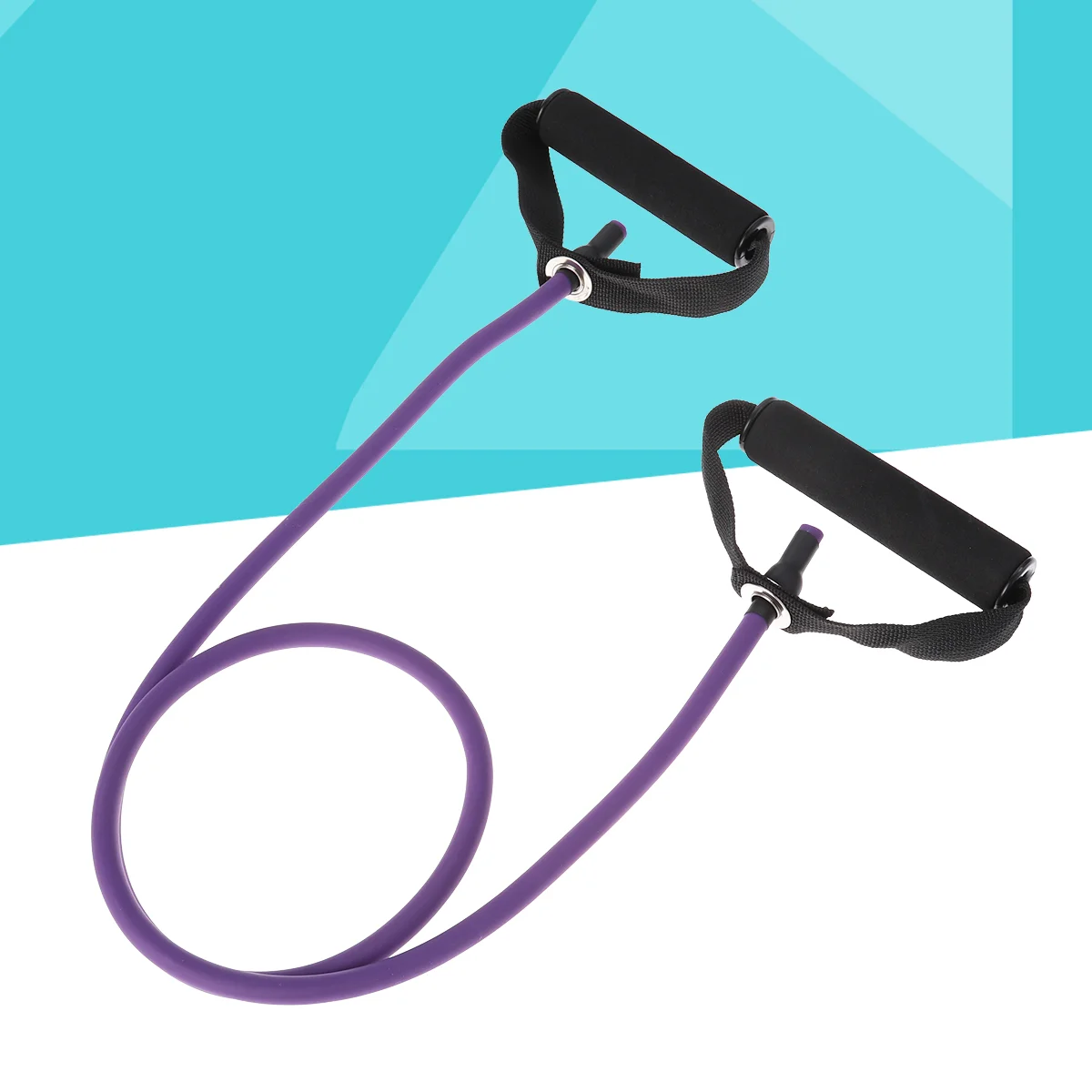 

Outdoor Fitness Equipment Exercise Cords with Handles Resistance Bands Sports Yoga Pull Rope Stretch Exercises Work