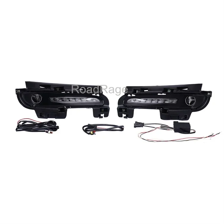 LED DRL Daytime Running Lights Fog Lamps For Jeep Grand Cherokee SRT8 2012 2013 2014 2015 2016