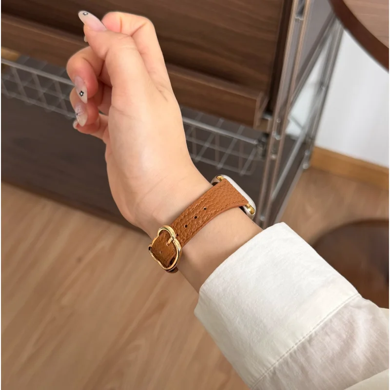 Leather Strap for Xiaomi band 10 Pro/9 Pro Sport watchband for Redmi watch 6/5/4 Smartwatch Correa bracelet Woman Wristband
