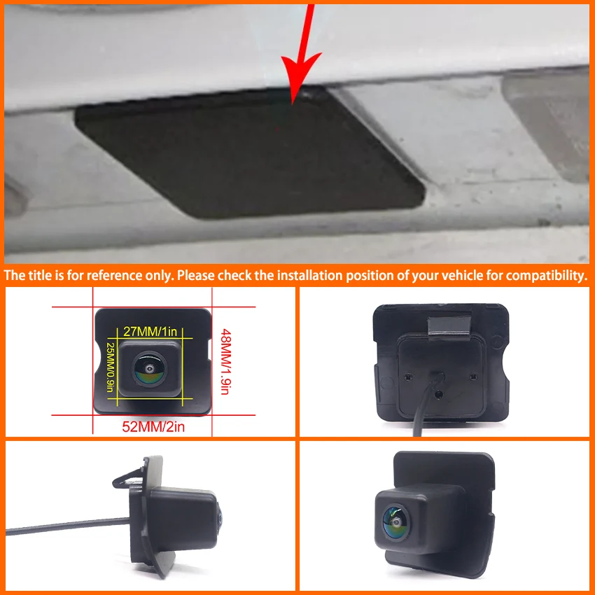 Backup Rear View Camera For Ford S Max 2006~2010 2011 2012 2013 2014 2015 HD CCD Night Vision parking Camera 170° Fisheye Lens