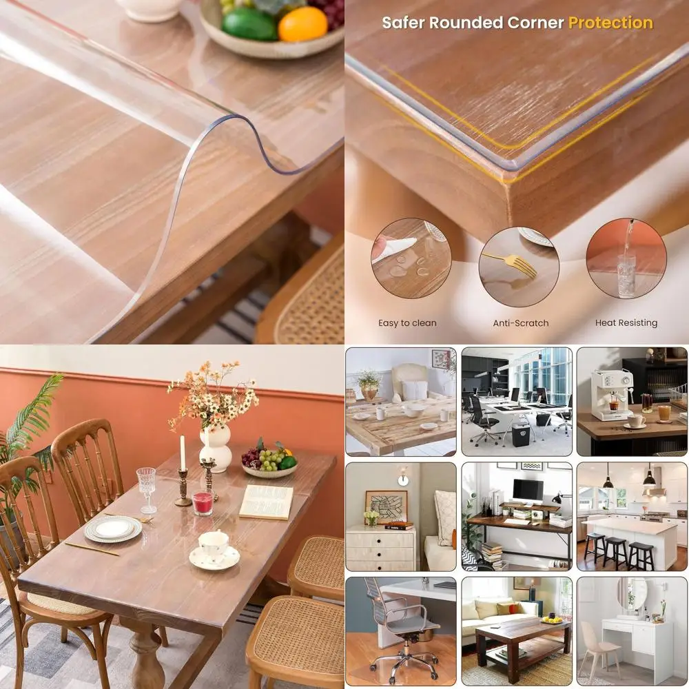 Clear Table Cover P…