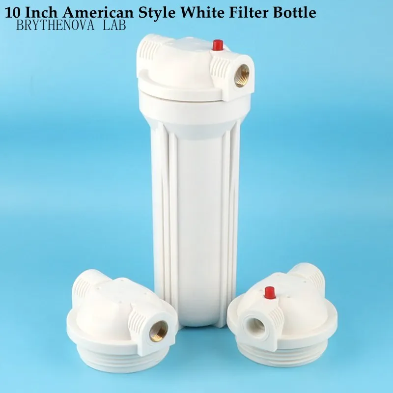 10 Inch Filter Bottle American Style Thickened Inner Buckle Explosion-proof Cartridge Filter Water Purifier PP Bottle