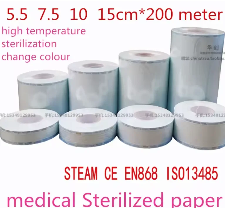 Disinfection Sterilized paper Wrapping machine sealer Medical heat sealing machine Dental sealing machine sterilization package