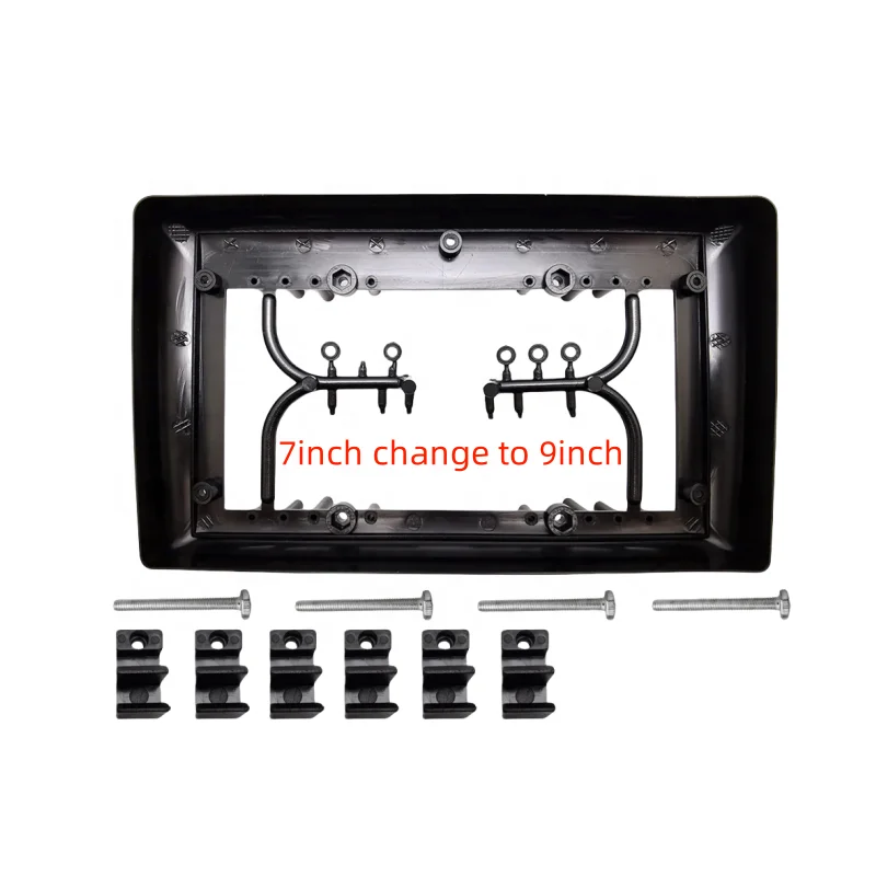 9 10 Inch to 7, 9 to 10 Inch Car Radio Frame Car Radio Switch Frame Suitable for All Auto Models Car Radio Fascia Convert Frame