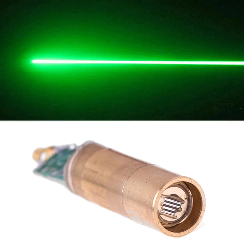 1pc Dot /Line 532nm Green Line Laser Module/ Dot Rays Laser Module / Laser Diode/light Free Driver/Lab/Steady Working 30~50mW