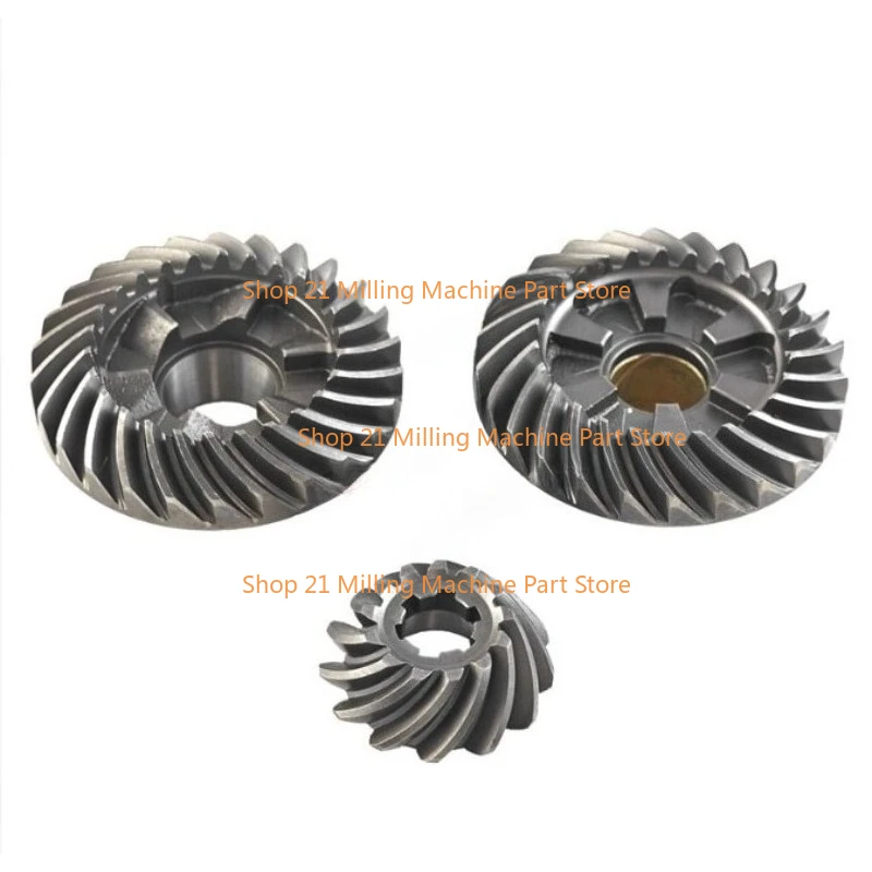 1Set 66T–45571–00 66T–45560–01 66T–45551–00 Set Roda Gigi untuk Yamaha 2 Tak Tempel 40HP