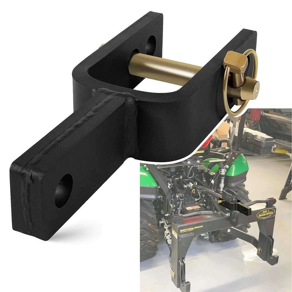 

Versatile Quick Hitch Adapter Used to Adjust Top Link Bracket Movements Fits for Category 1 3-Point Quick Hitch Tractors