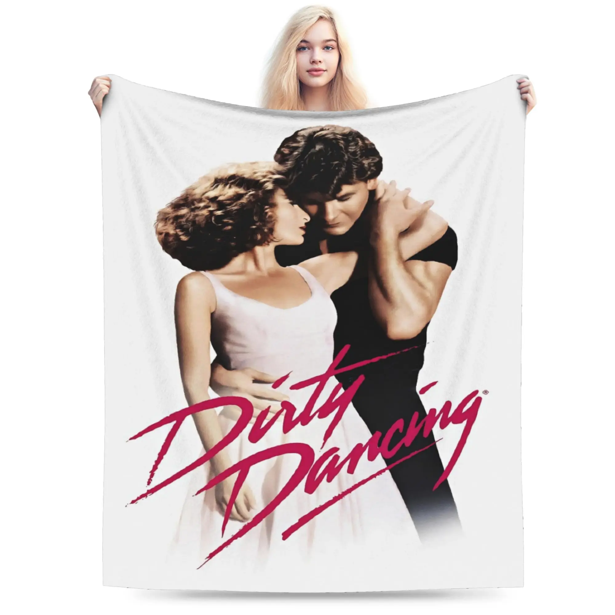 Dirty Dancing Blanket Warm Cozy Fluffy  Throw Blankets for Sofa 50x60 Inch Multiple Sizes Quilt