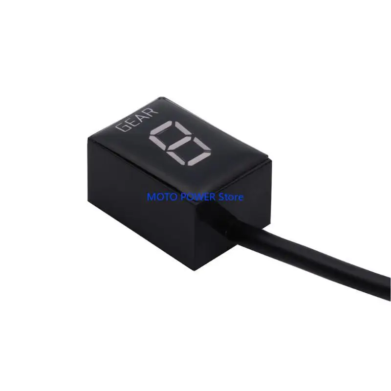 

G7ND Light Weight Handlebar Speedometer Gear Speed Display for Motorbike