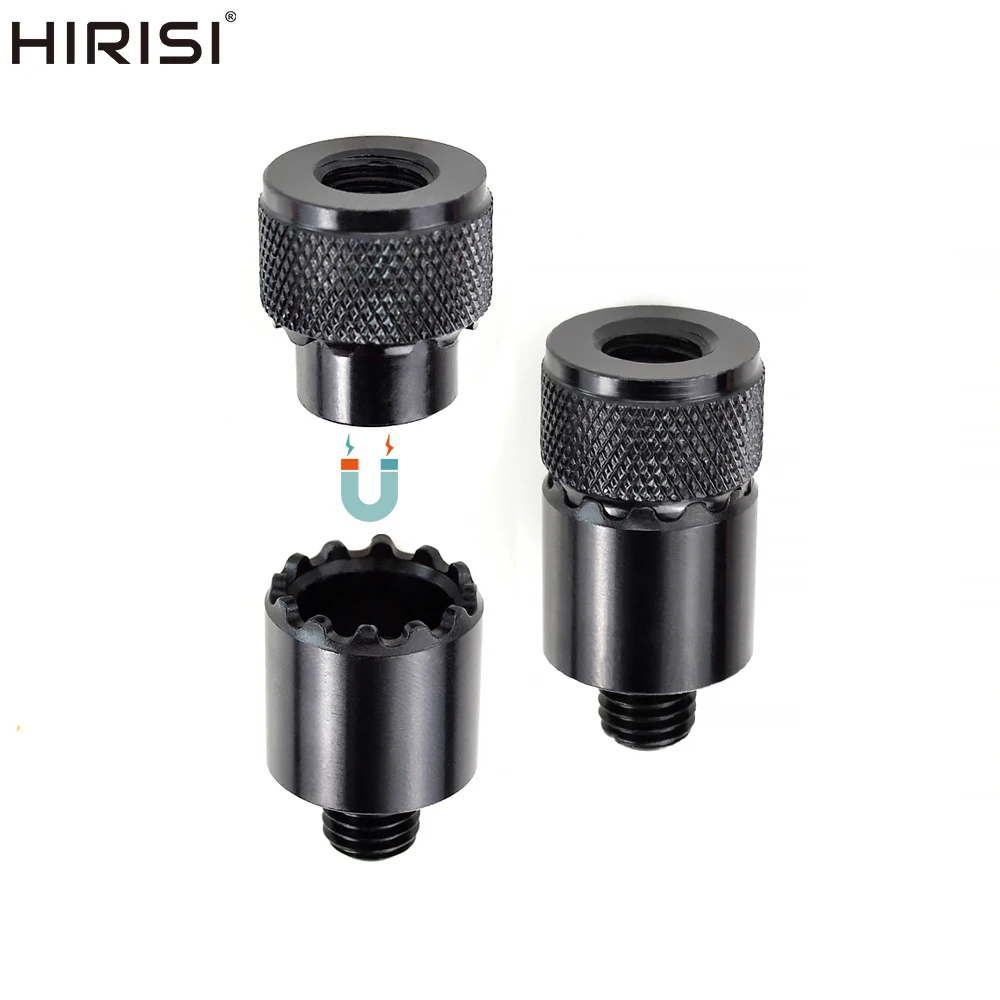 Hirisi Carp Fishing Quick Change Connector Carp Fishing Adaptor Aluminium For Fishing Alarms Rod Pod Fishing Tackle  AQ210