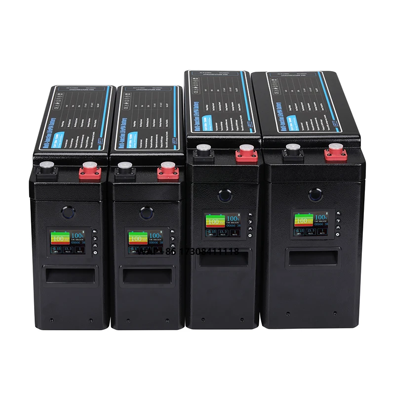 Lithium 12.8V 120Ah 300Ah 100Ah Slim Lifepo4 Battery With Volt  Batterie 200Ah
