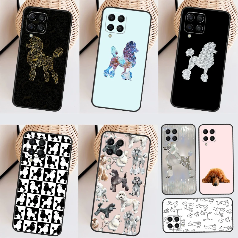 Poodle Dog Cartoon Case For Samsung Galaxy M31s M30s M13 M23 M33 M53 M12 M22 M32 M52 M14 M34 M54 M31 M51 M20