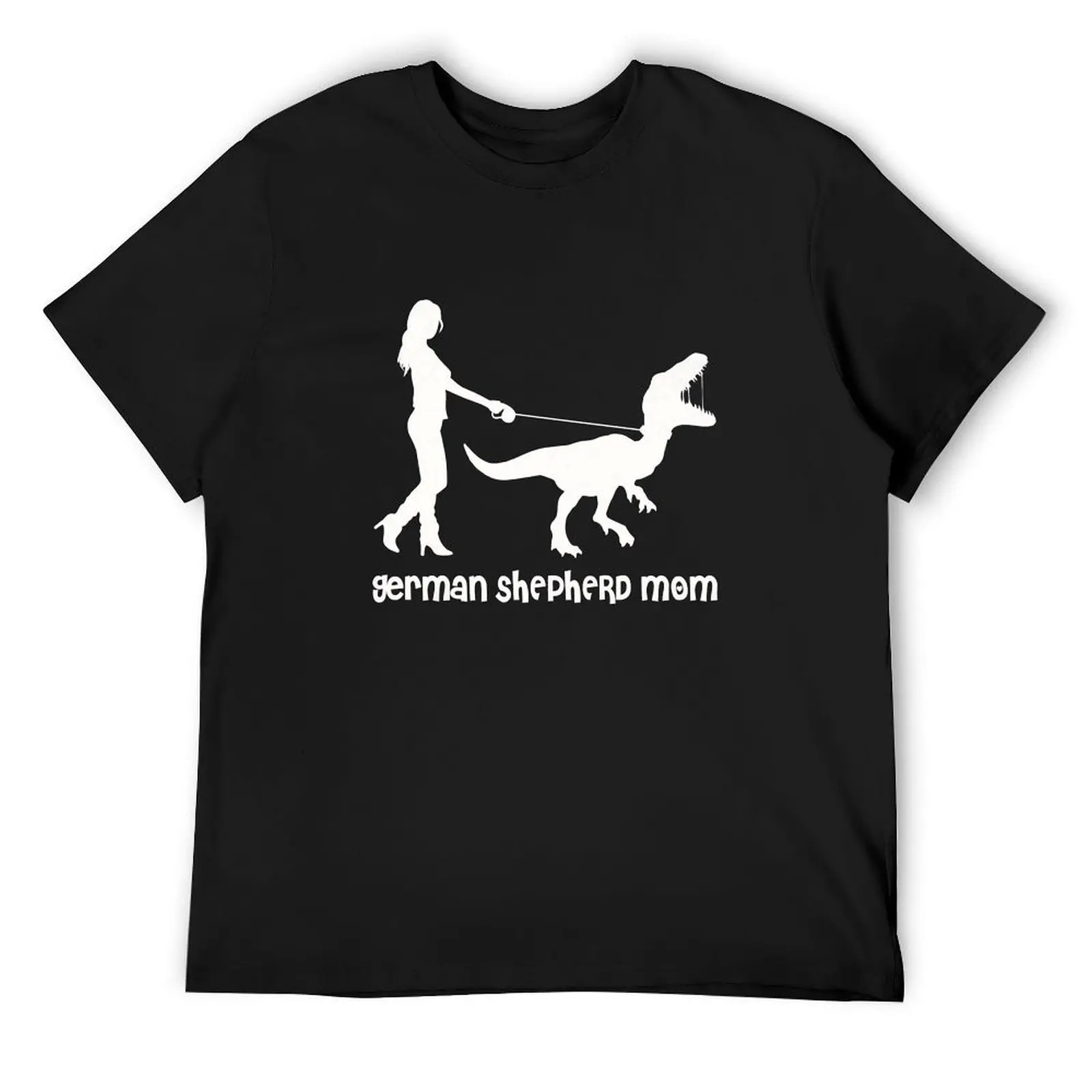 Womens German Shepherd mom raptor edition Premium T-Shirt designer shirts plus size clothes quick-drying men tshirt