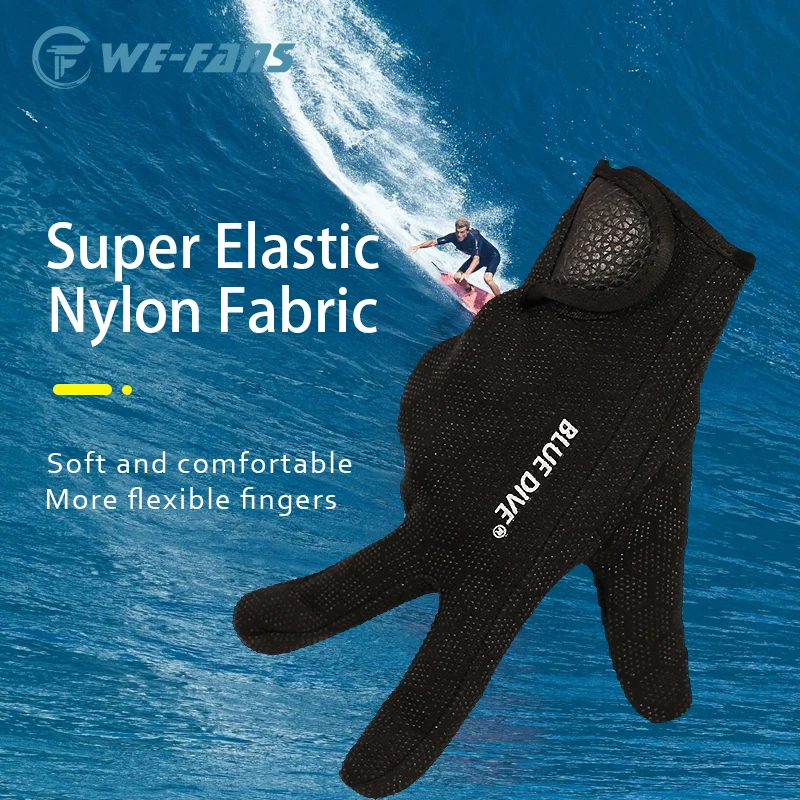 1.5MM Neoprene Scuba Diving Gloves For Winter Swimming Warm Anti-slip Adults Women Men Snorkeling Surfing Surfing Water Sports