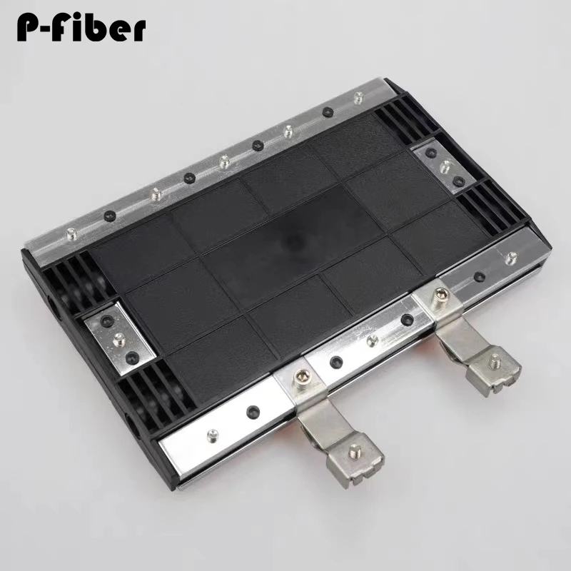 12 cores 2 IN 2 OUT optical fiber joint box square optical enclosure outdoor waterproof fusion box wiring overhead wall hanging