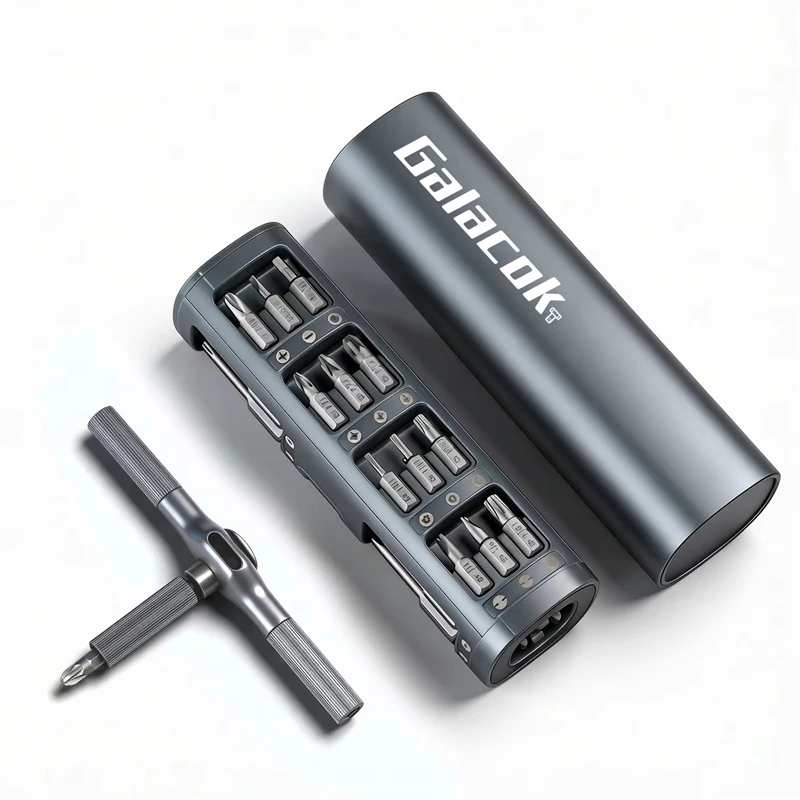 Galacok 29 in 1 Mini Precision Screwdriver Set Magnetic Storage Repair Tool Kit for Electronics Phone Camera Laptop Watch