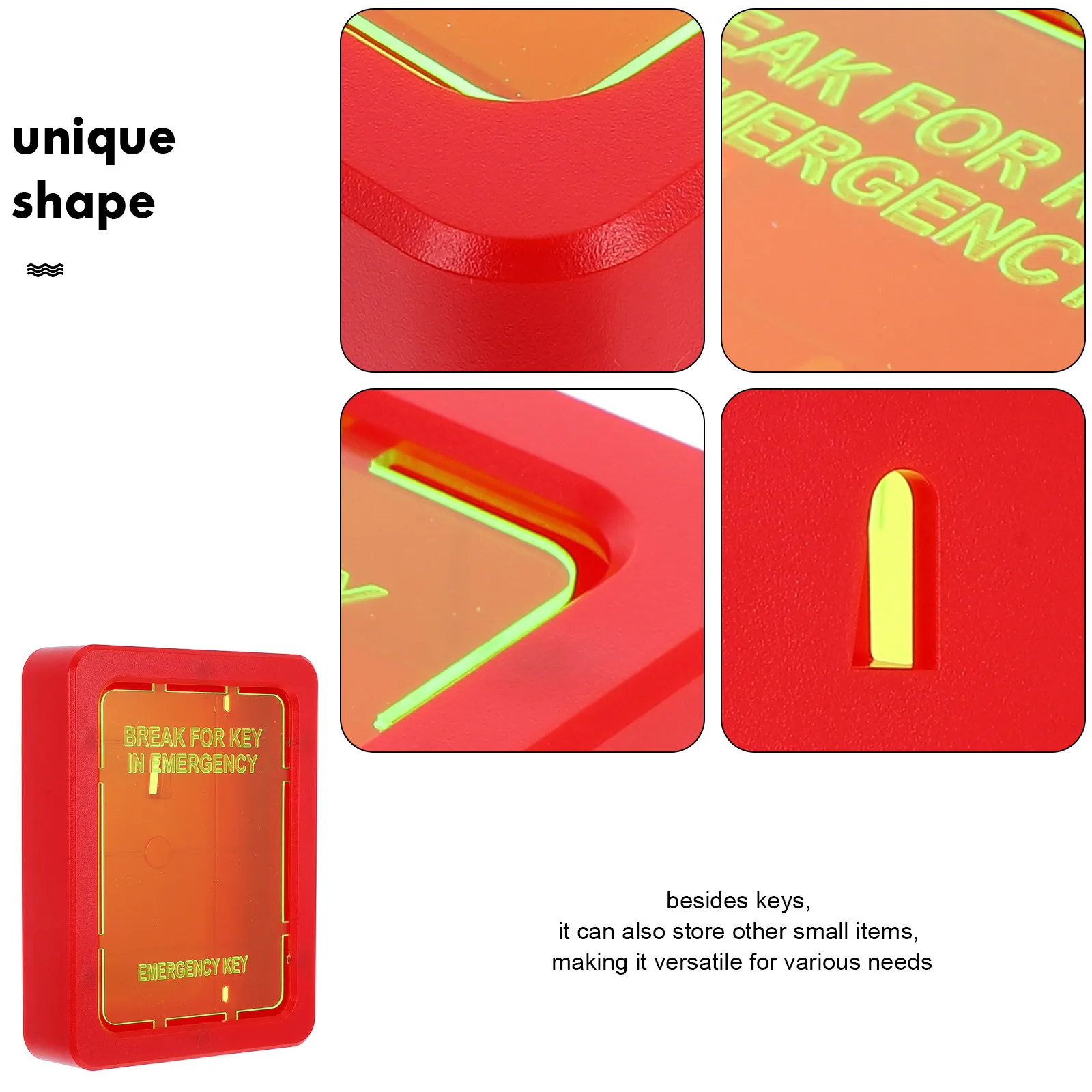 صندوق مفاتيح الطوارئ يُعلق على الحائط للأبواب والنوافذ الخارجية صندوق مقاوم للماء خزانة مفاتيح صغيرة للمنزل والمكتب والفندق Rv #4