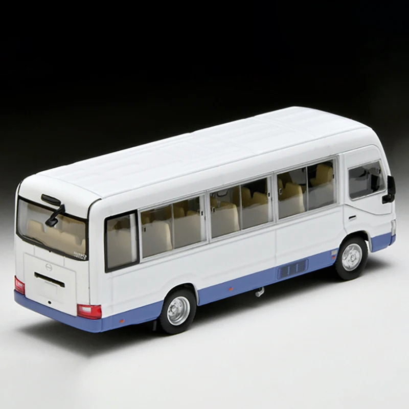 Tomytc Tomica TLV 1/64 TLV LV-N326A [Hino LIESSE II LX] Purple alloy car model collection display gift