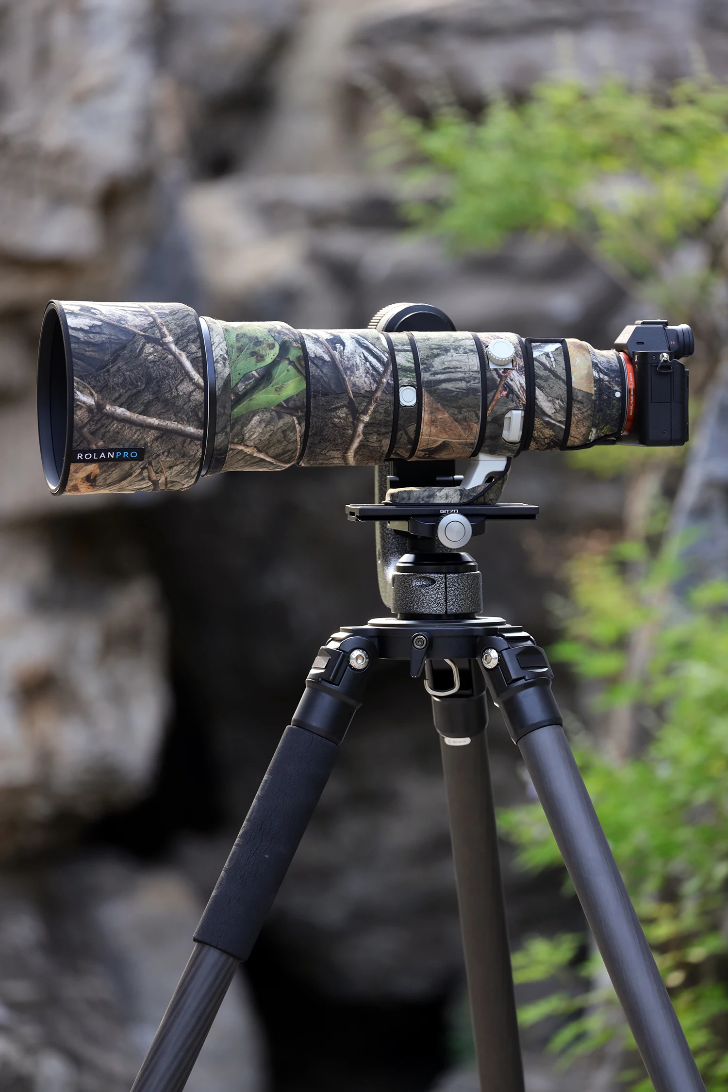 ROLANPRO Objektivmantel für Sony FE 400–800 mm F6,3–8 G OSS, wasserdichte, regensichere Objektivschutzhülle, Sony 400–800-Hülle, Regenschutz – Detail 8