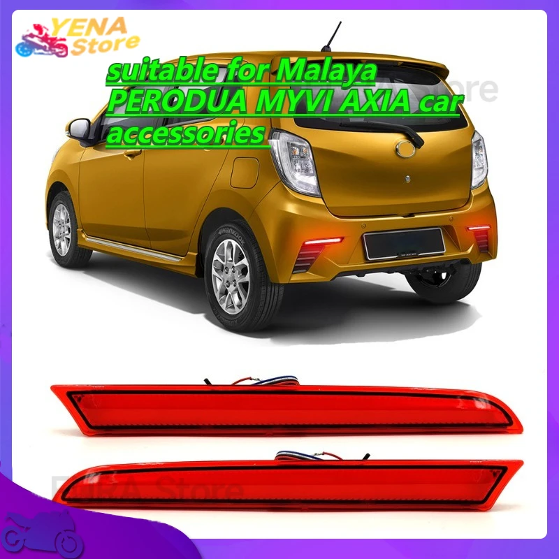

Car LED rear brake tail light bumper reflector warning light - suitable for Malaya PERODUA MYVI AXIA car accessories