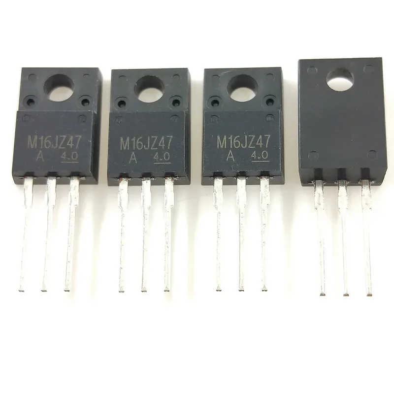 양방향 TO220F, M16JZ47, SM16JZ47, 16A600V, 로트당 10 개