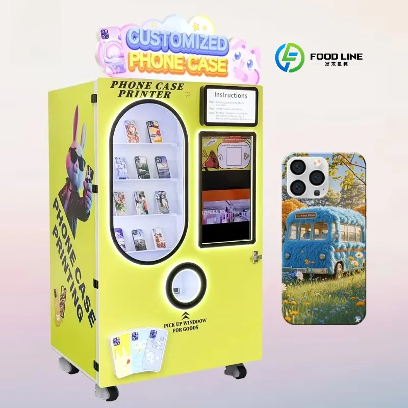 Customized Turnkey Mall Solution Commercial Grade Fully Automatic and Reliable Phone Case Printing Kiosk
