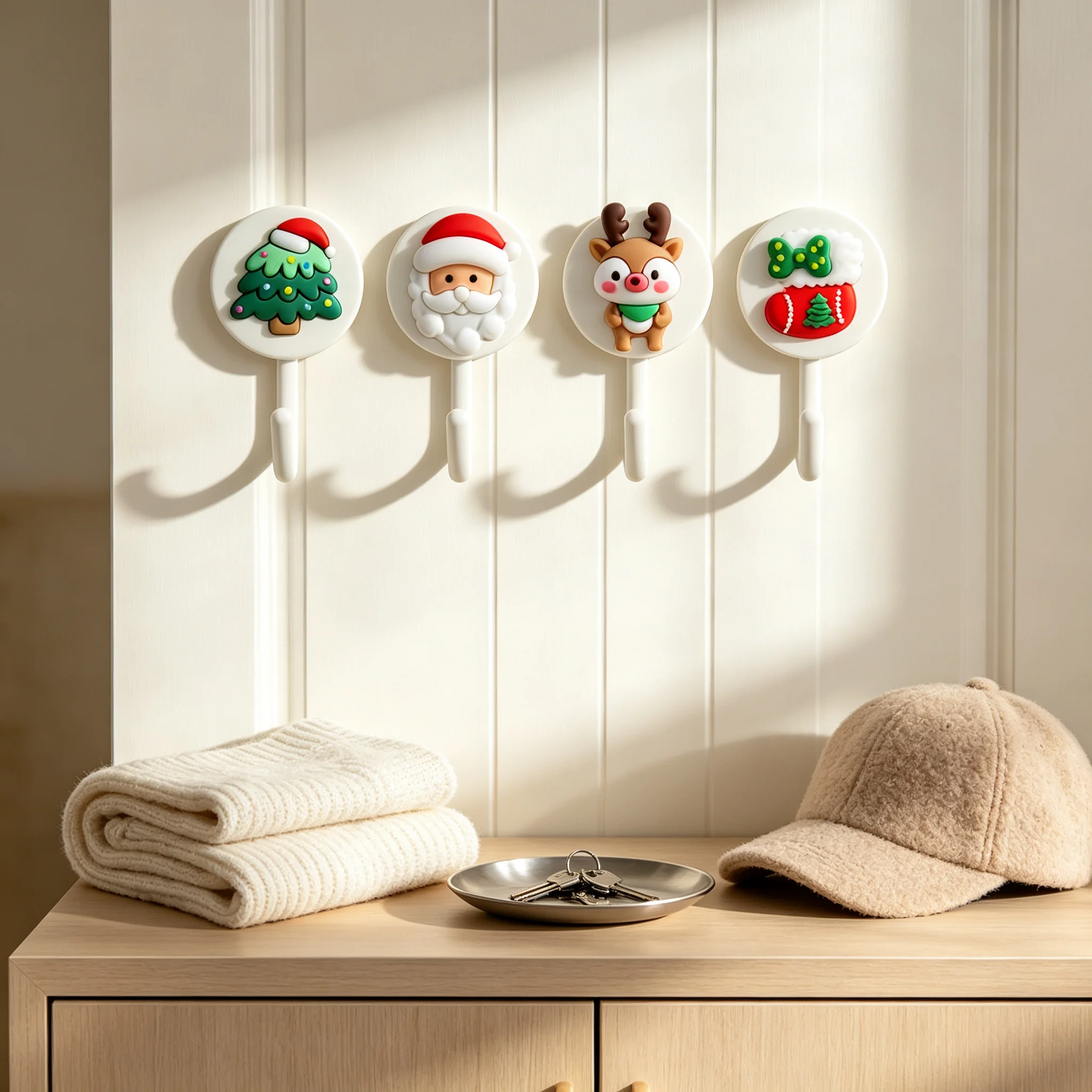Small Hooks Household Load-bearing Adhesive Hooks Without Punching Kitchen Waterproof Hook Multifunctional Hook BHL2185