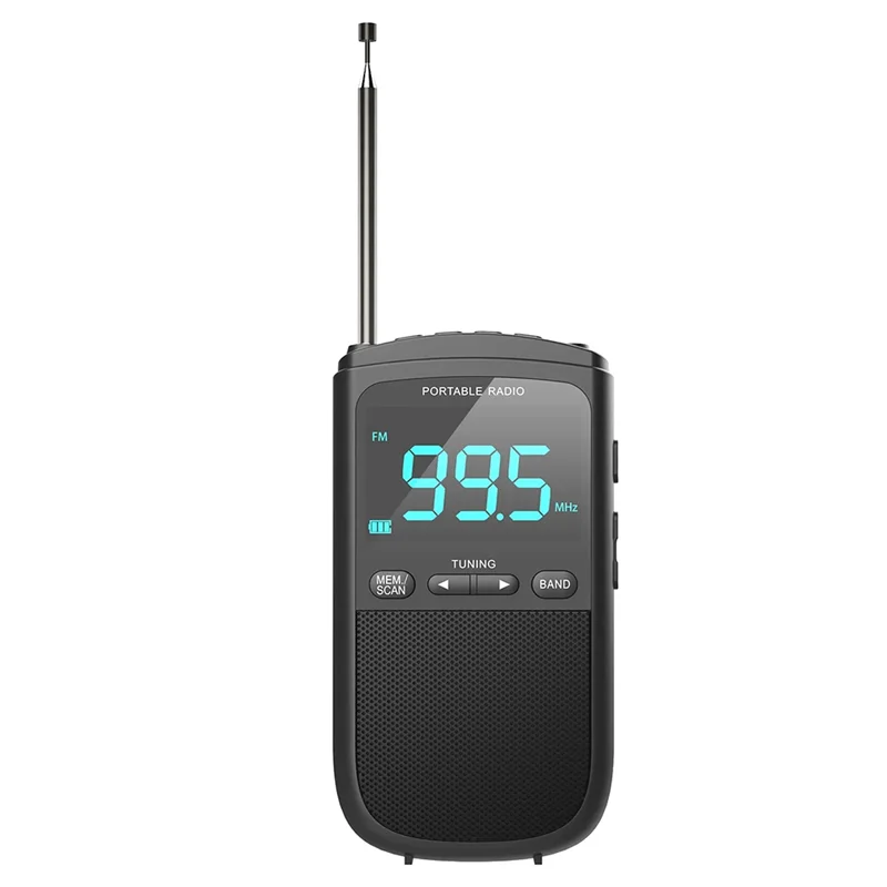 

Best Pick Outdoor Motion AM FM Персональный стерео радио Перезаряжаемый мини FM разъем для наушников Часы Будильник Карманное радио для вещания
