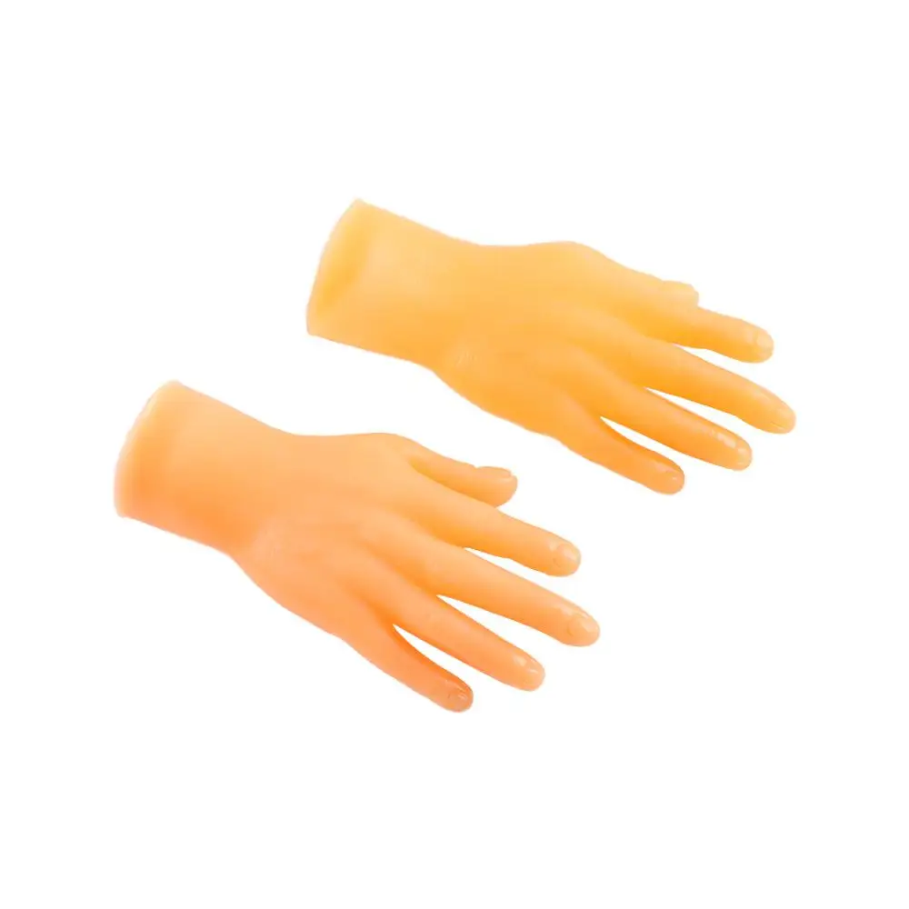 Costume Halloween Gift Left Right Hand Funny Toys Creative Finger Toys Finger Puppets Small Hand Model Tiny Finger Hands